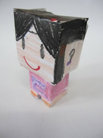 hand drawn paper critter